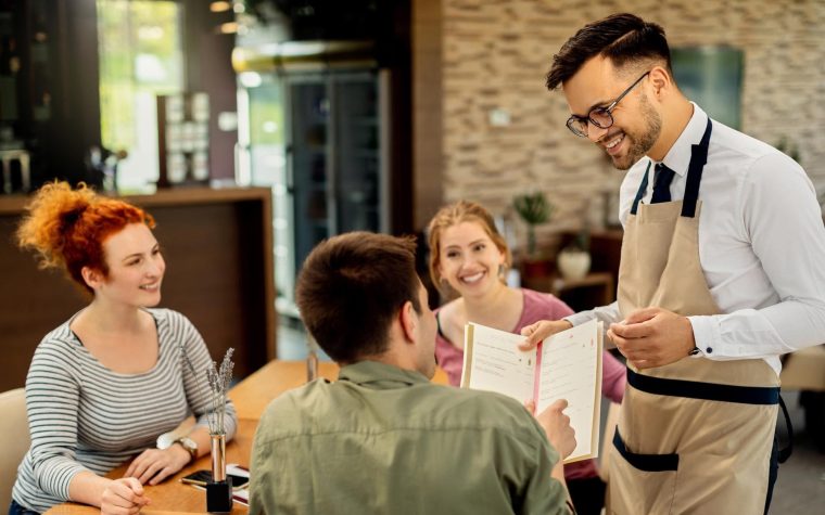 Experiência dos clientes restaurantes